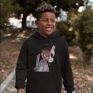 Youth Anime Warrior Hoodie